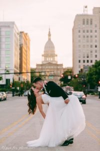 Nic & Jessica Kissing in Street